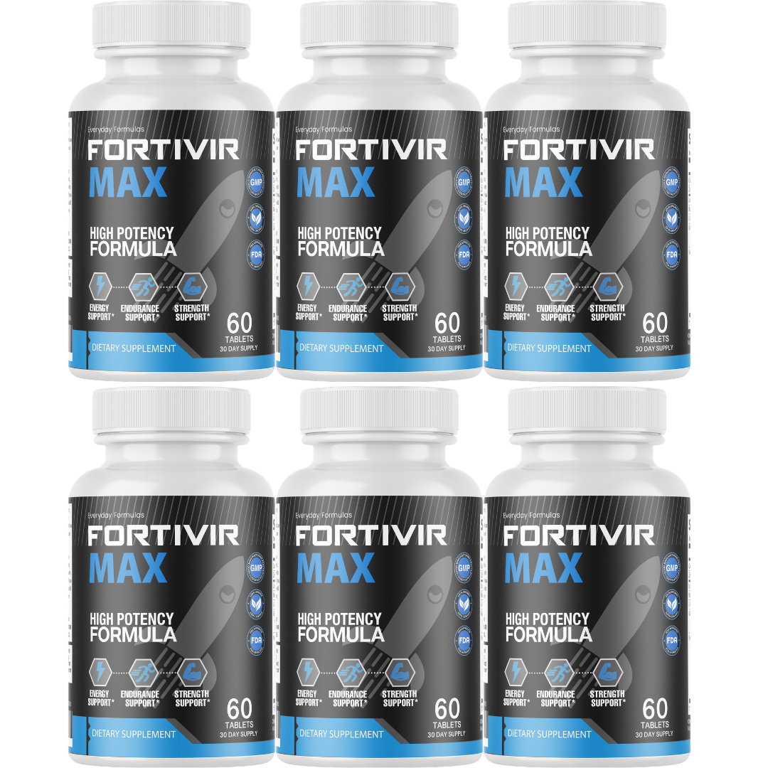 Fortivir Max High Potency Formula For Male Endurance Support 60 Tablets