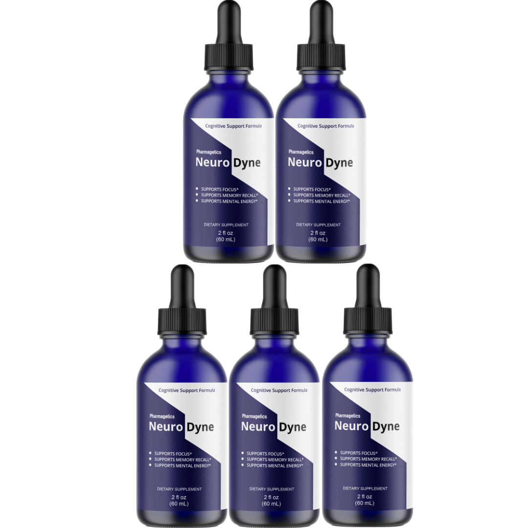 Neuro Dyne Cognitive Support Formula, Brain Health Drops Supplement 60ML