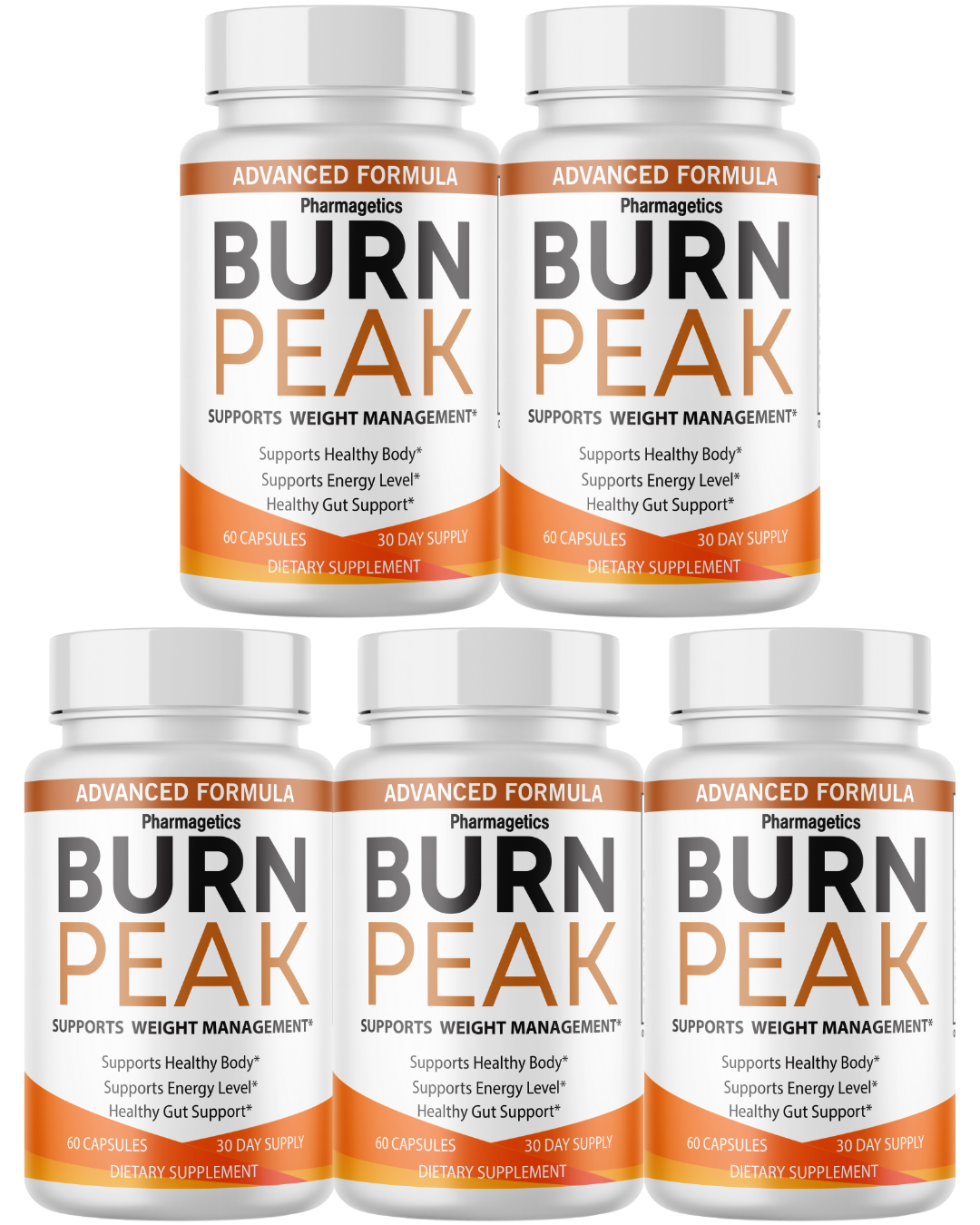 Burn Peak for Advanced Weight Loss, BurnPeak Fat-Burner Formula 60 Capsules