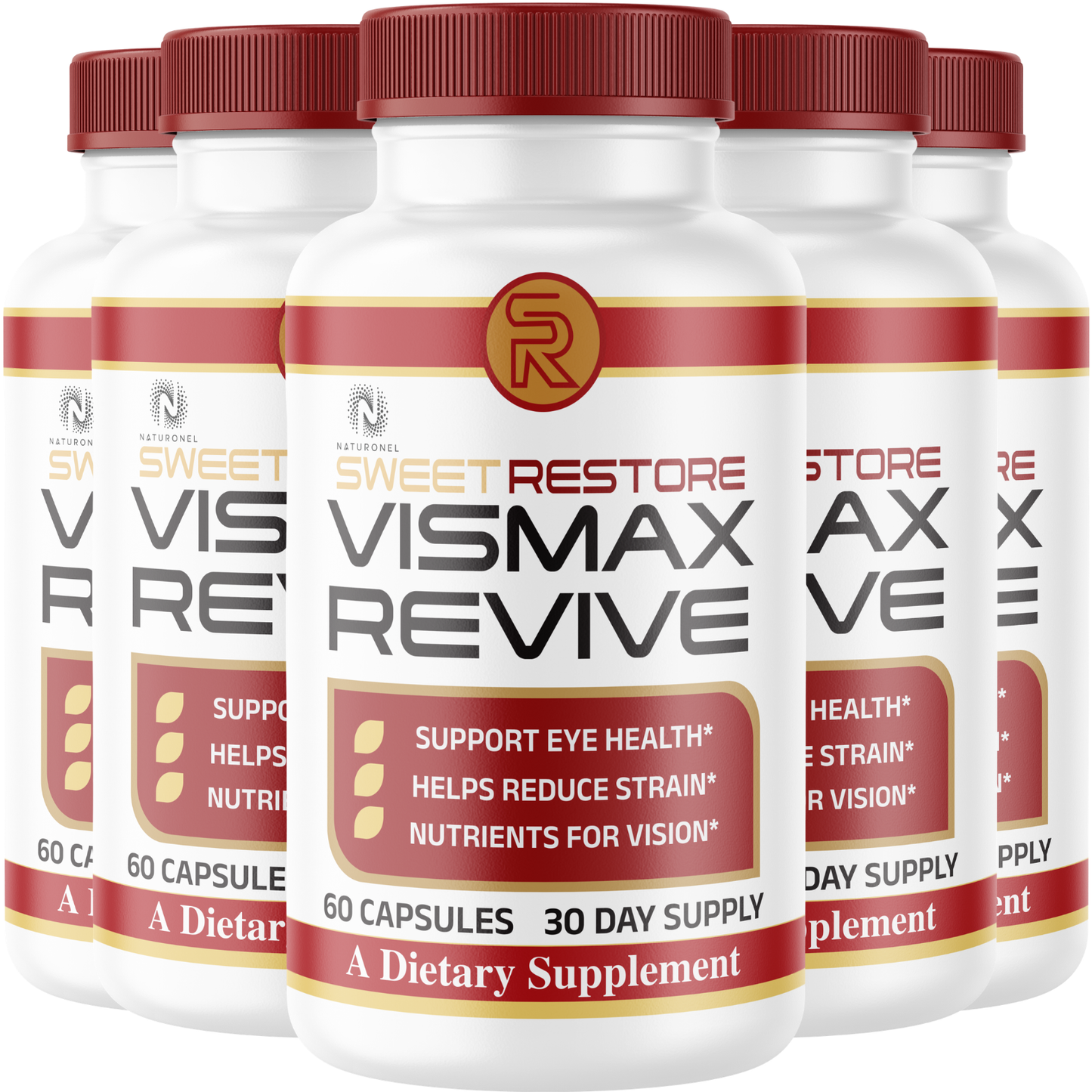 VisMax Revive Eye Health Supplement – Lutein, Zeaxanthin, Bilberry, Alpha Lipoic Acid, Vitamins A, C & E, Vision Nutrition Formula