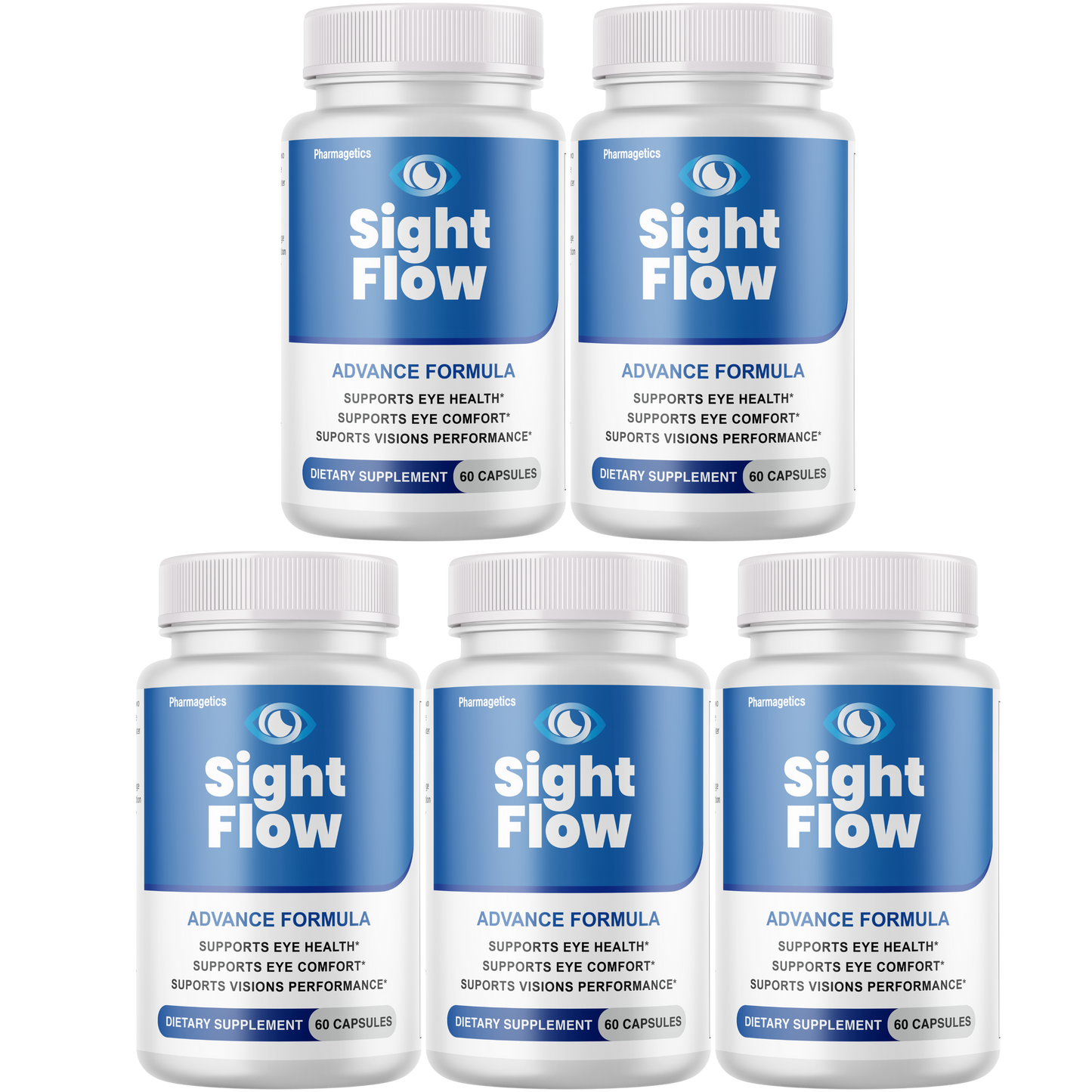 Sight Flow For Eye Health Formula, Eye Comfort Support 60 Capsules