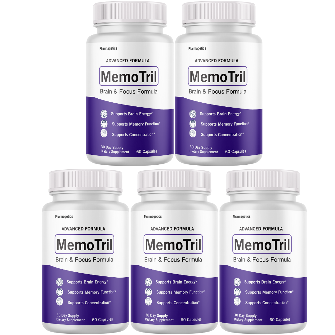 Memo Tril Brain Health Support Supplement 60 Capsules