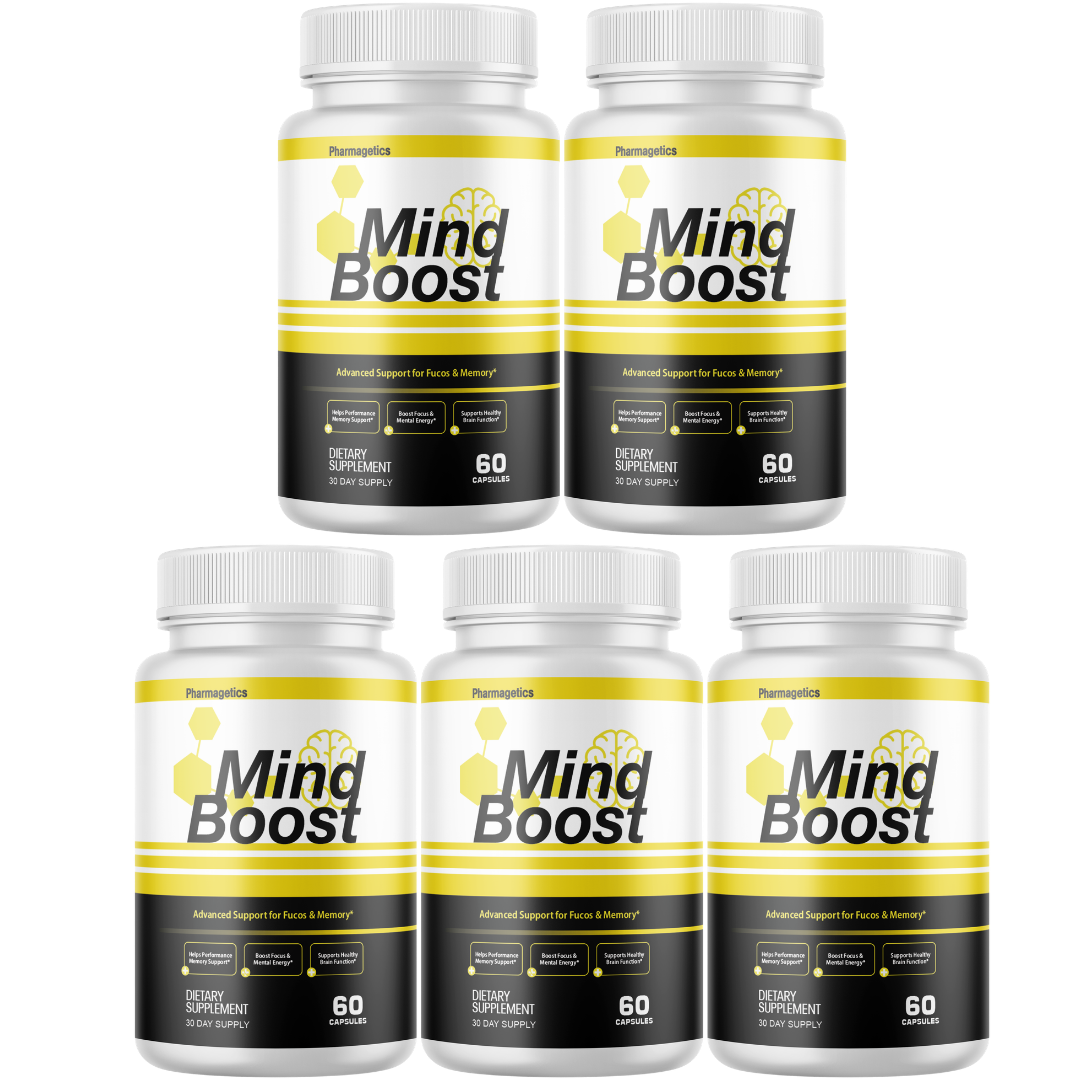 Mind Boost Brain Health Support Supplement 60 Capsules