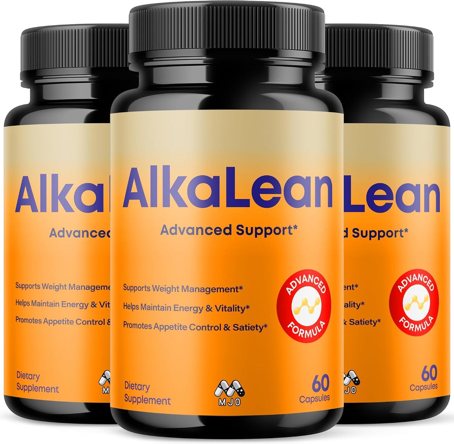 (3 Pack) Alkalean Capsules, Official Alkalean Pills with All Natural Ingredients, Advanced Weight and Wellness Supplement, Maximum Strength Healthy Lifestyle Vitamins for Women and Men (180 Capsules)