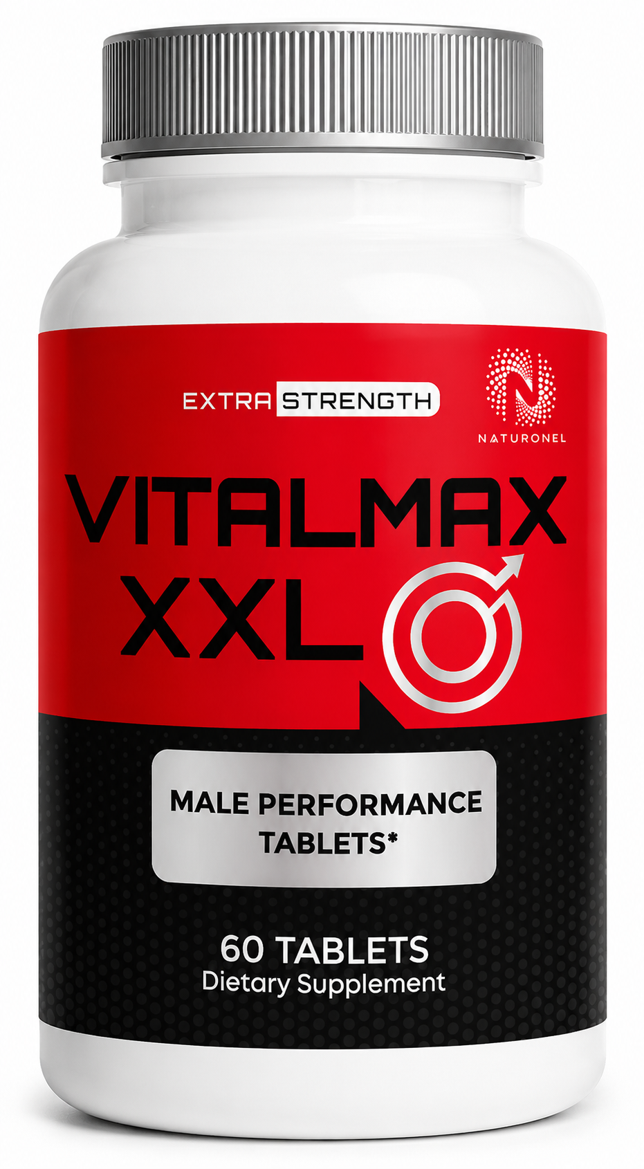 VitalMax XXL Male Performance Supplement for Men – Daily Men's Vitality Formula - 60 Tablets