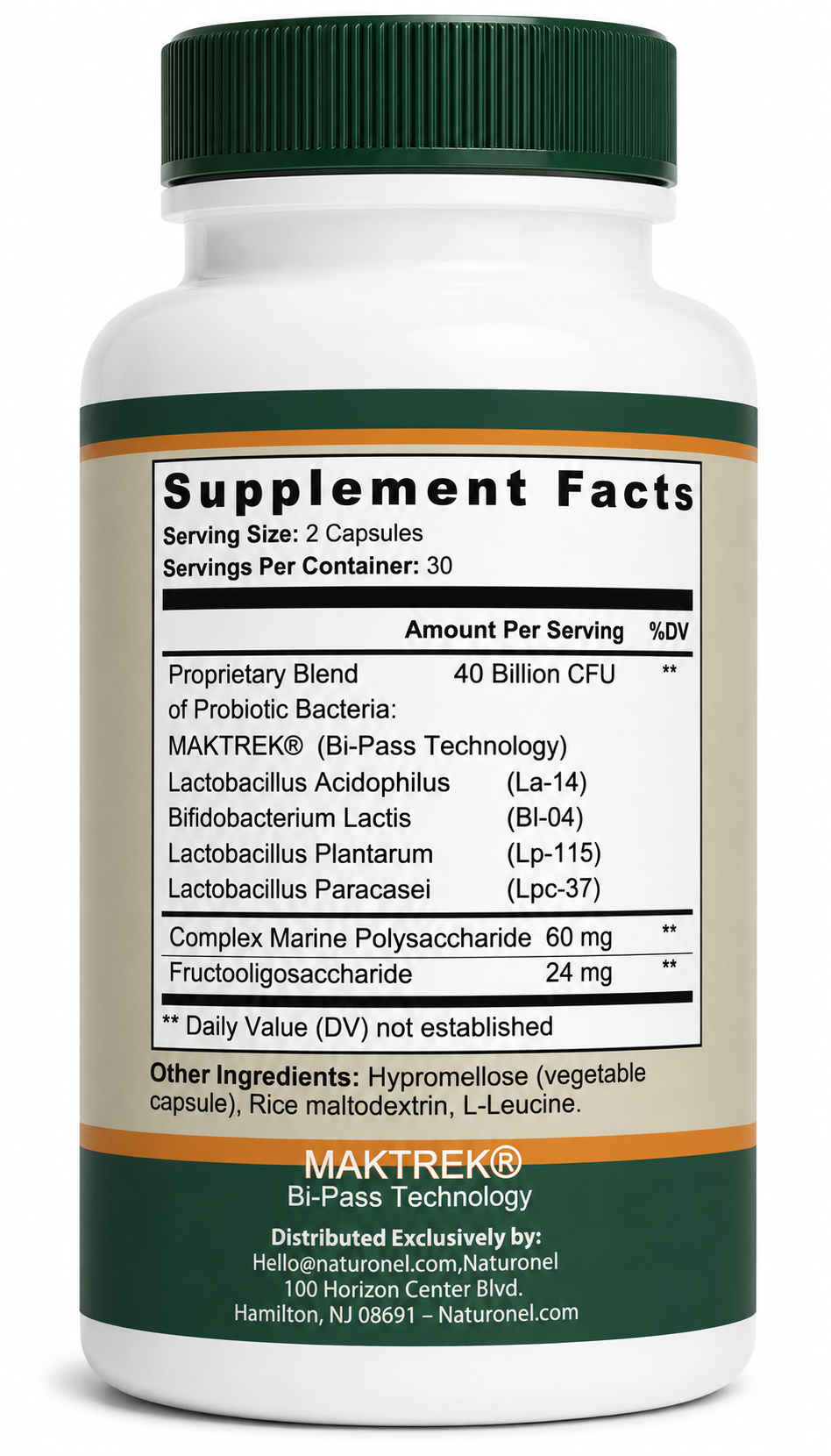 Fungitox Nail Formula Supplement – Herbal Blend with Vitamins, Minerals & Plant Extracts, Daily Wellness Formula, 3 Bottle by Naturonel