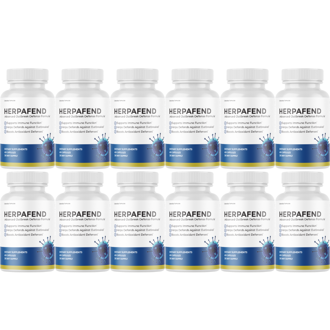 Herpafend Skin Health, Herpafend Pills for Healthy Clear Skin 60 Capsules