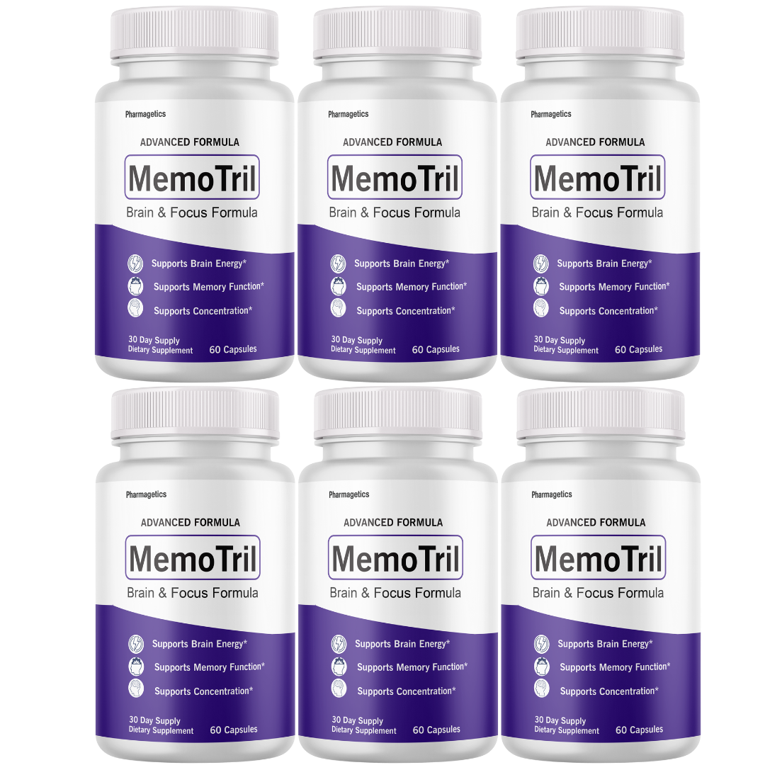 Memo Tril Brain Health Support Supplement 60 Capsules