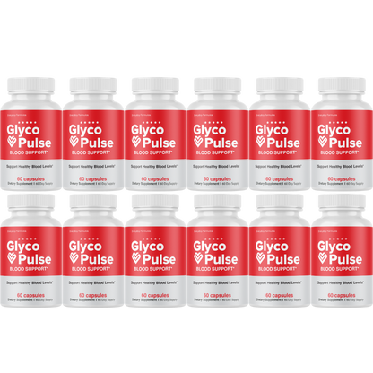 Glyco Pulse Blood Sugar Support Supplement Metabolism & Energy 60 Capsules