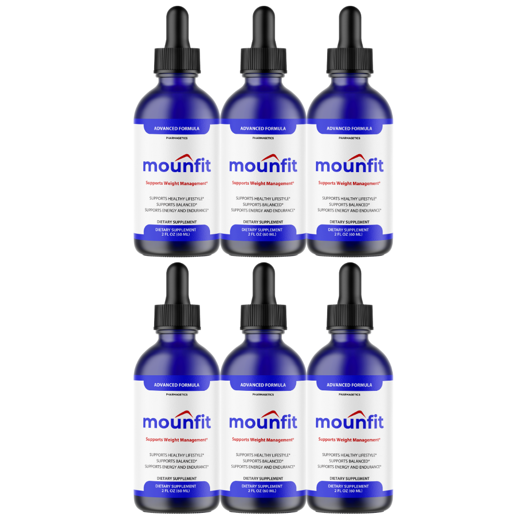 Mounfit Weight Loss Drops, Fat Burning Supplement Formula 60ML