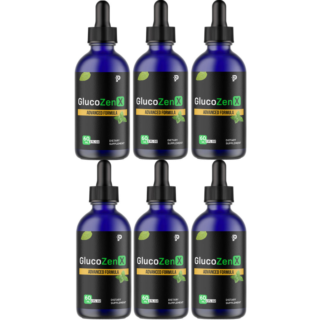 GlucoZen Drops, Support Healthy Blood Levels Formula 60ML