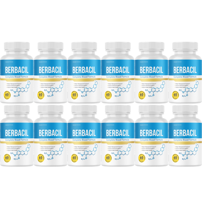 Berbacil Healthy Blood Circulation Support 60 Capsules