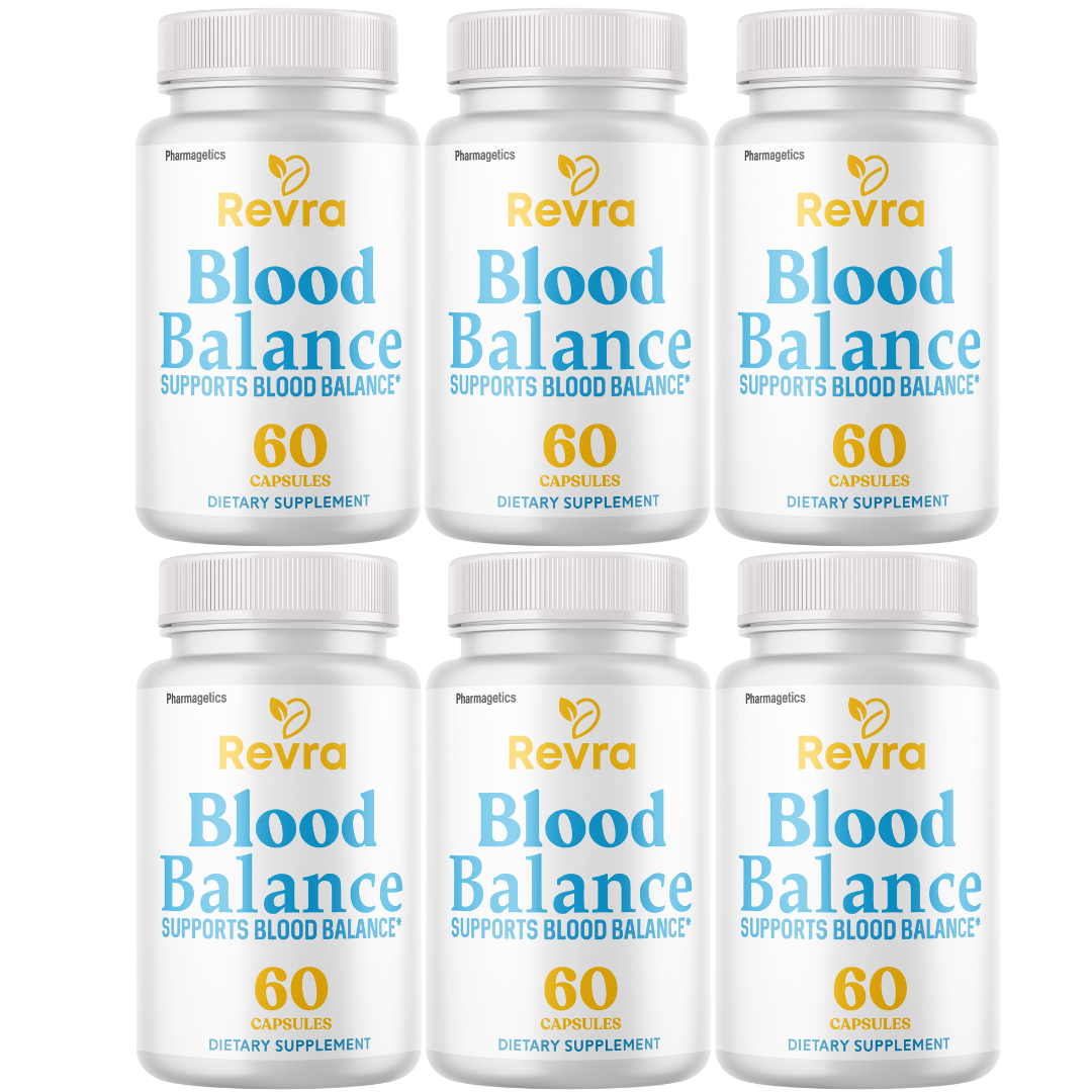Revra Blood Balance Support, Blood Health Supplement 60 Capsules