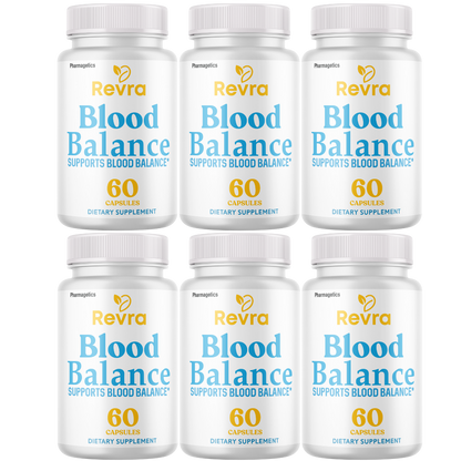 Revra Blood Balance Support, Blood Health Supplement 60 Capsules