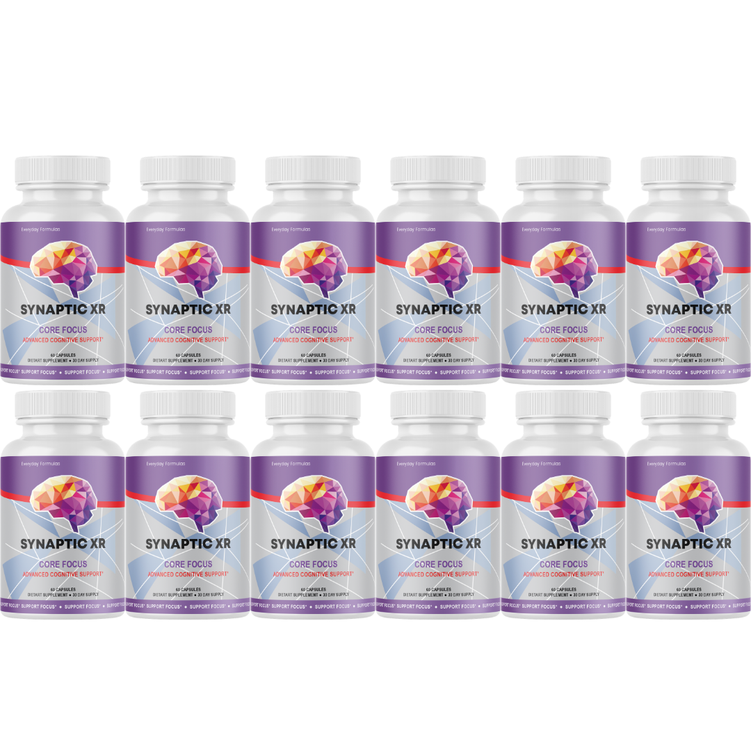 Synaptic XR Core Focus Pills to Boost Cognitive Performance 60 Capsules