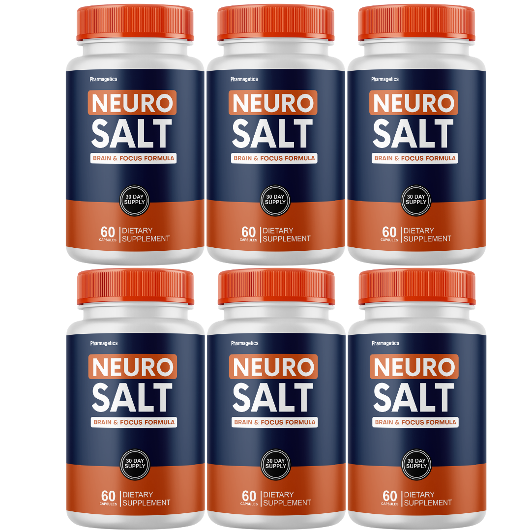 Neuro Salt Brain Focus Supplement Memory Energy Cognitive Support 60 Capsules