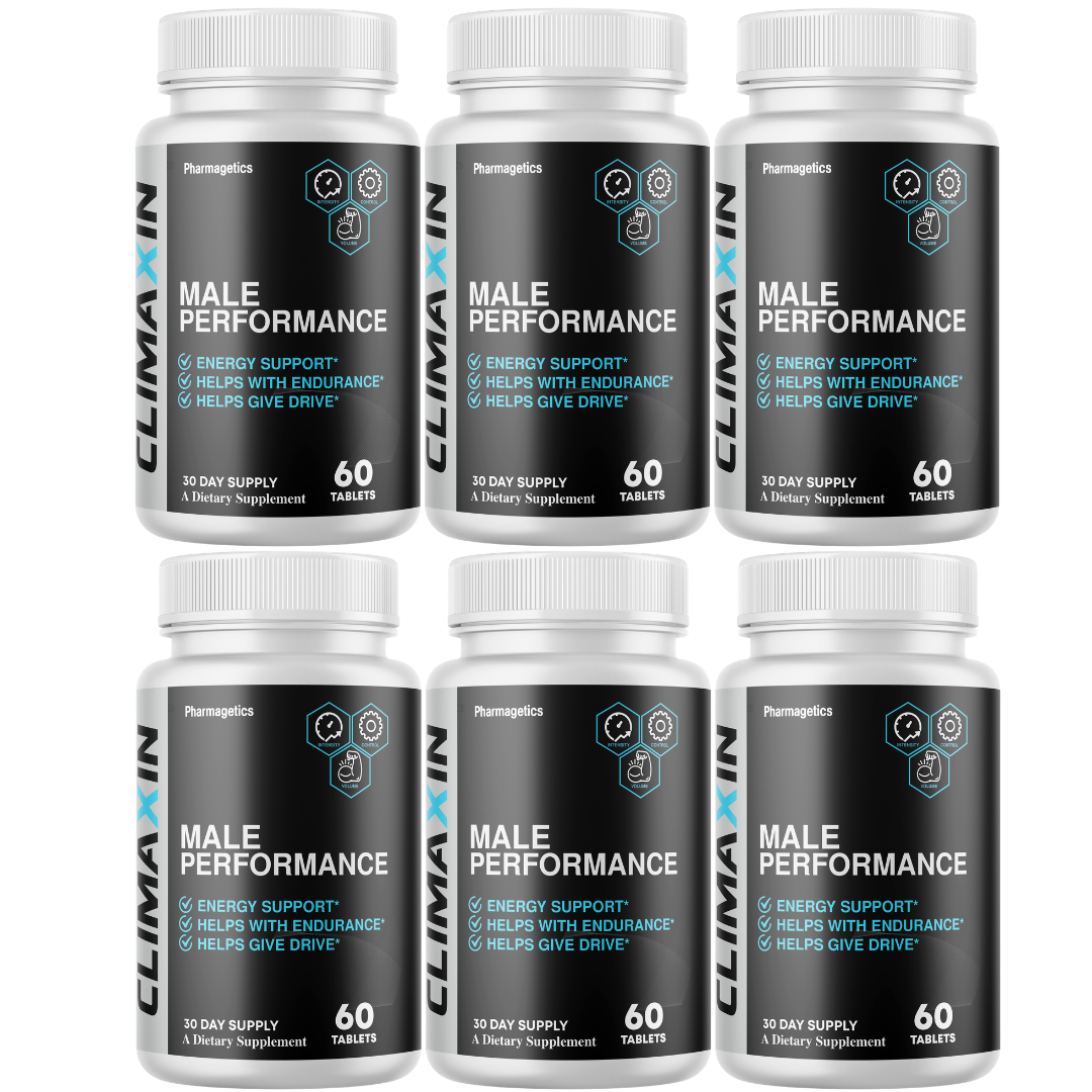 Climaxin Male Performance Support, Energy Support Formula 60 Tablets