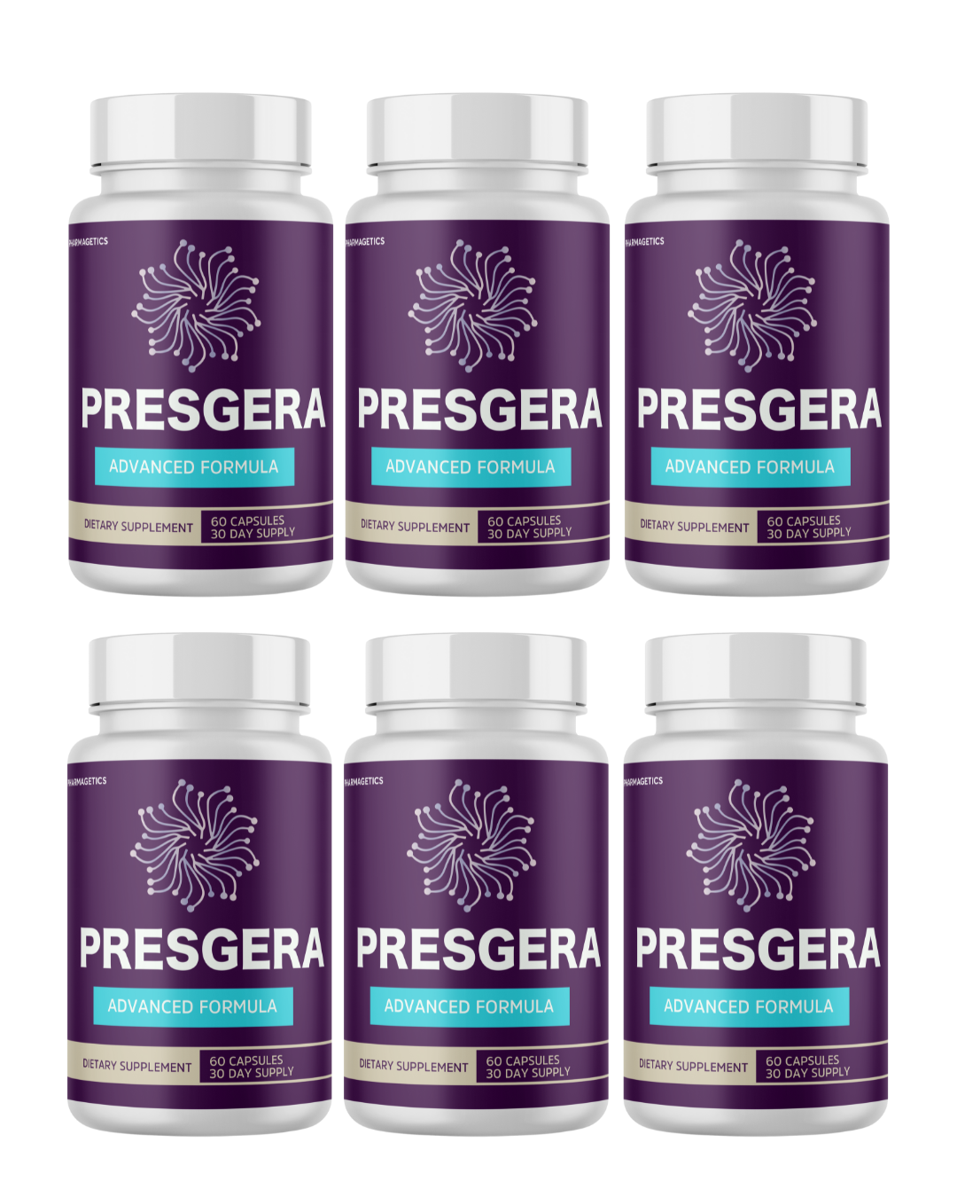 Presgera -Advanced Nerve Health Support, Herbal Remedy 60 Capsules
