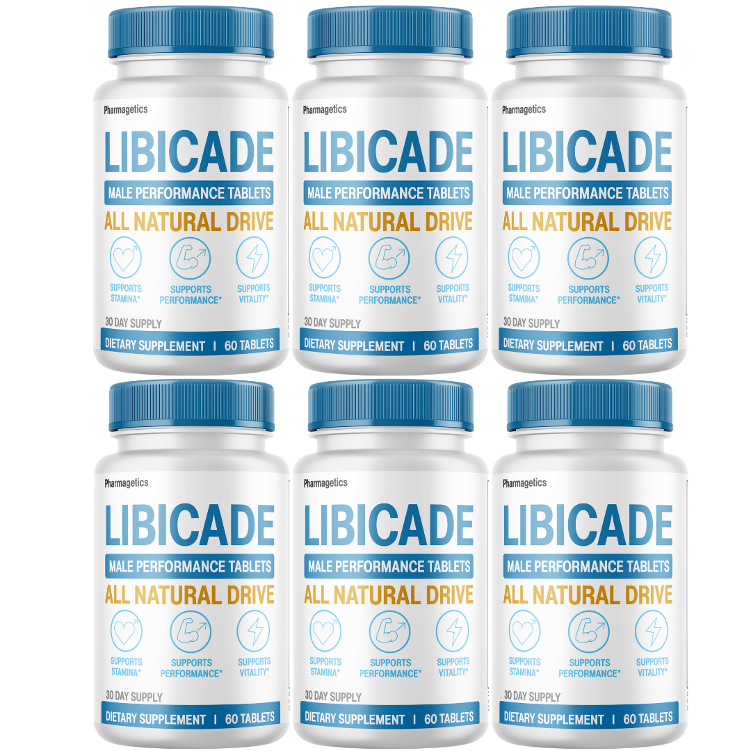 Libicade Male Performance Supplement, Energy Support 60 Tablets