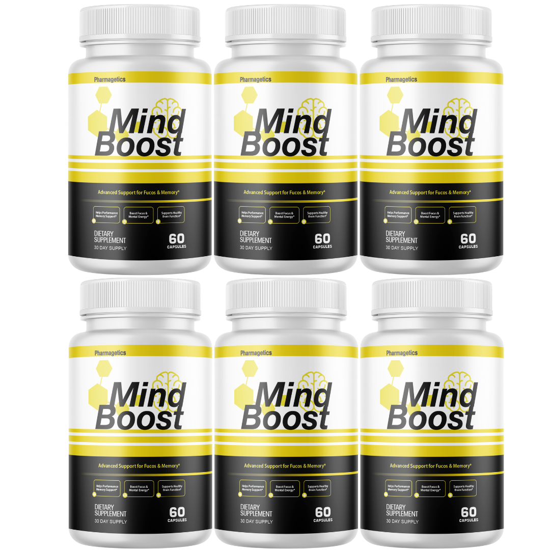 Mind Boost Brain Health Support Supplement 60 Capsules