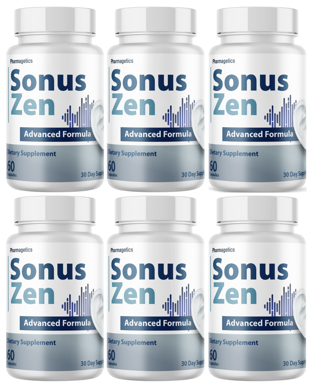 Sonus Zen- Clear Hearing Support Formula, Tinnitus Relief 60 Capsules