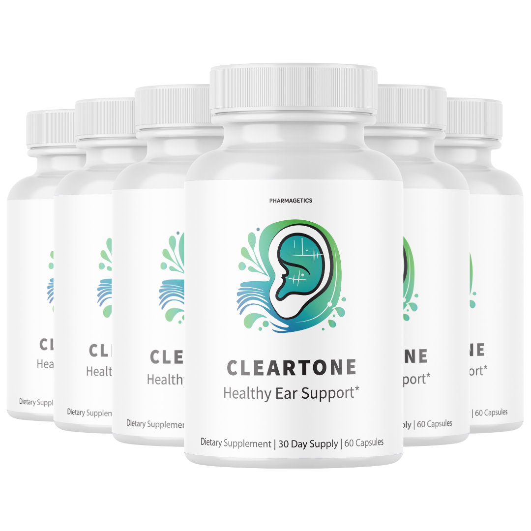 Cleartone Hearing Relief Capsules, Pills for Tinnitus Support 60 Capsules