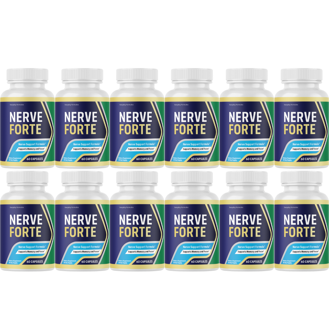 Nerve Forte Capsules for Nerve Health and Discomfort Relief 60 Capsules