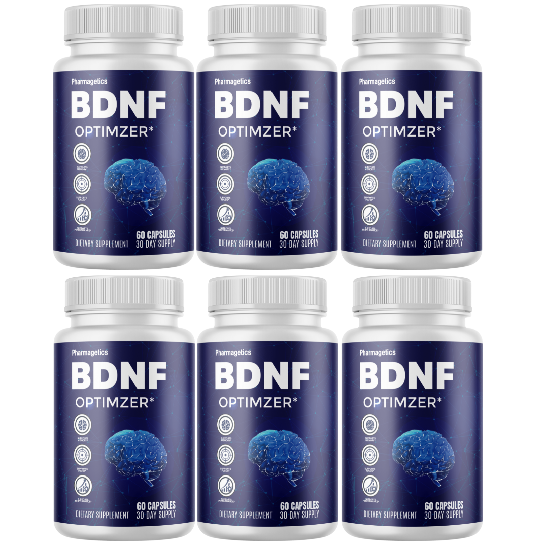 BDNF Memory & Focus Support, Brain Health Supplement 60 Capsules