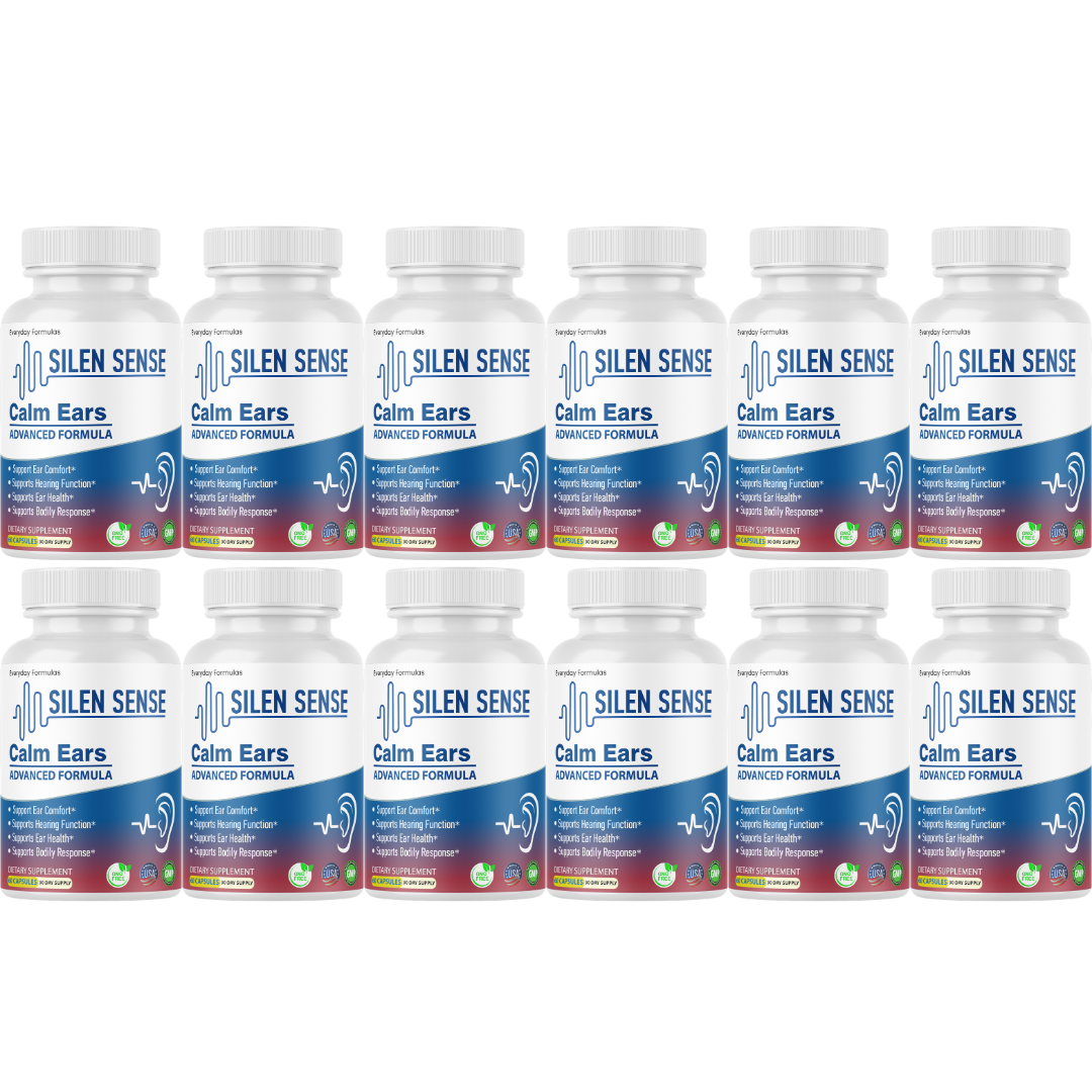 Silen Sense, Calm Ear Support Ear Health Supplement 60 Capsules