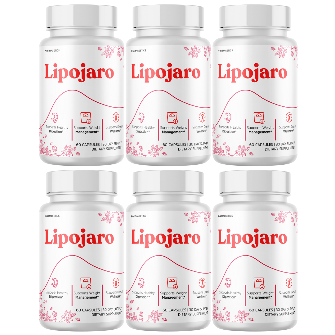 Lipojaro Weight Management Support Supplement 60 Capsules