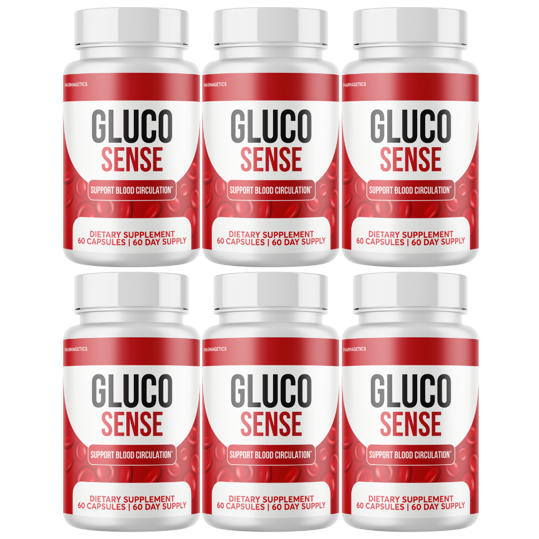 Glucosense Healthy Blood Circulation Support Supplement 60 Capsules