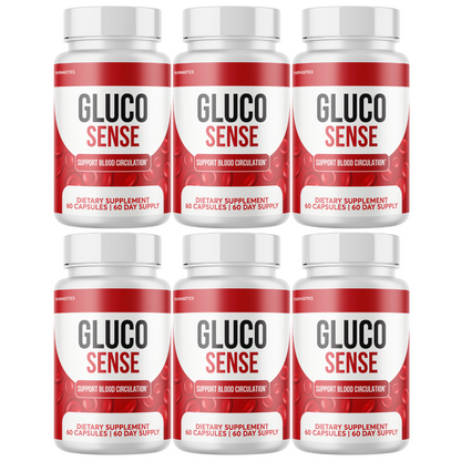 Glucosense Healthy Blood Circulation Support Supplement 60 Capsules