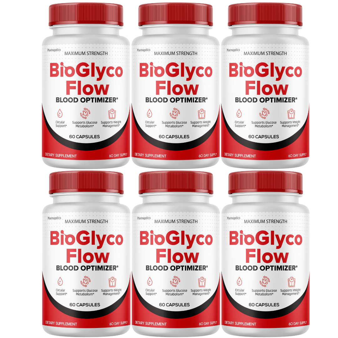 BioGlyco Flow Advanced Blood Support Supplement Flow 60 Capsules