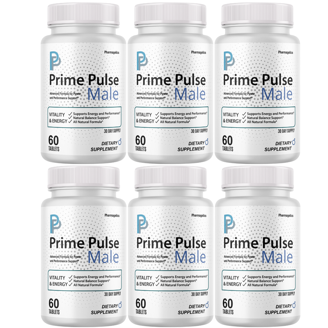Prime Pulse Male Performance Support Supplement 60 Tablets