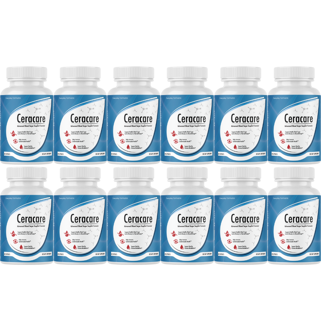 Ceracare Advanced Blood Sugar Support Formula 60 Capsules
