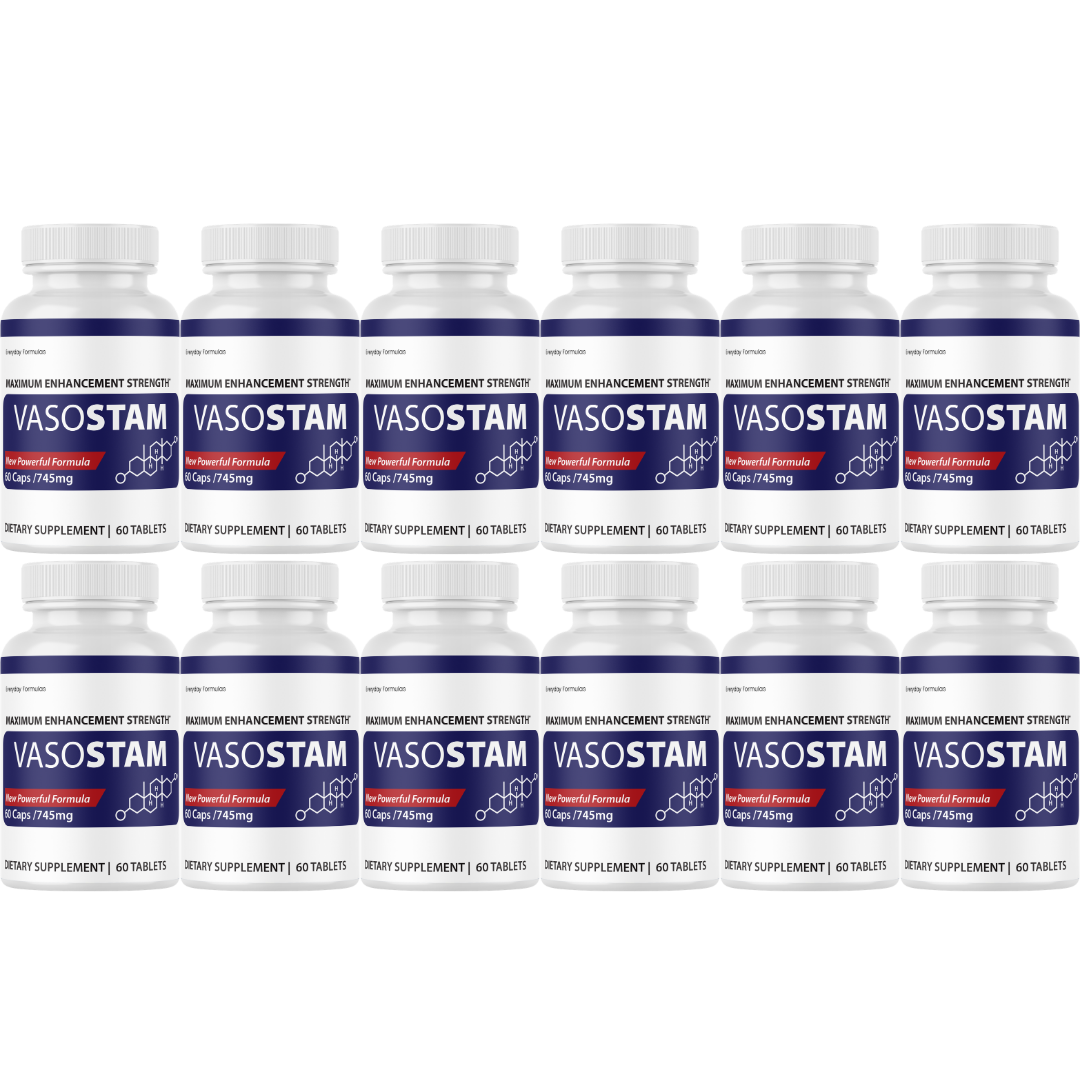VasoStam Maximum Enhancement Strength New Powerful Formula 60 Tablets