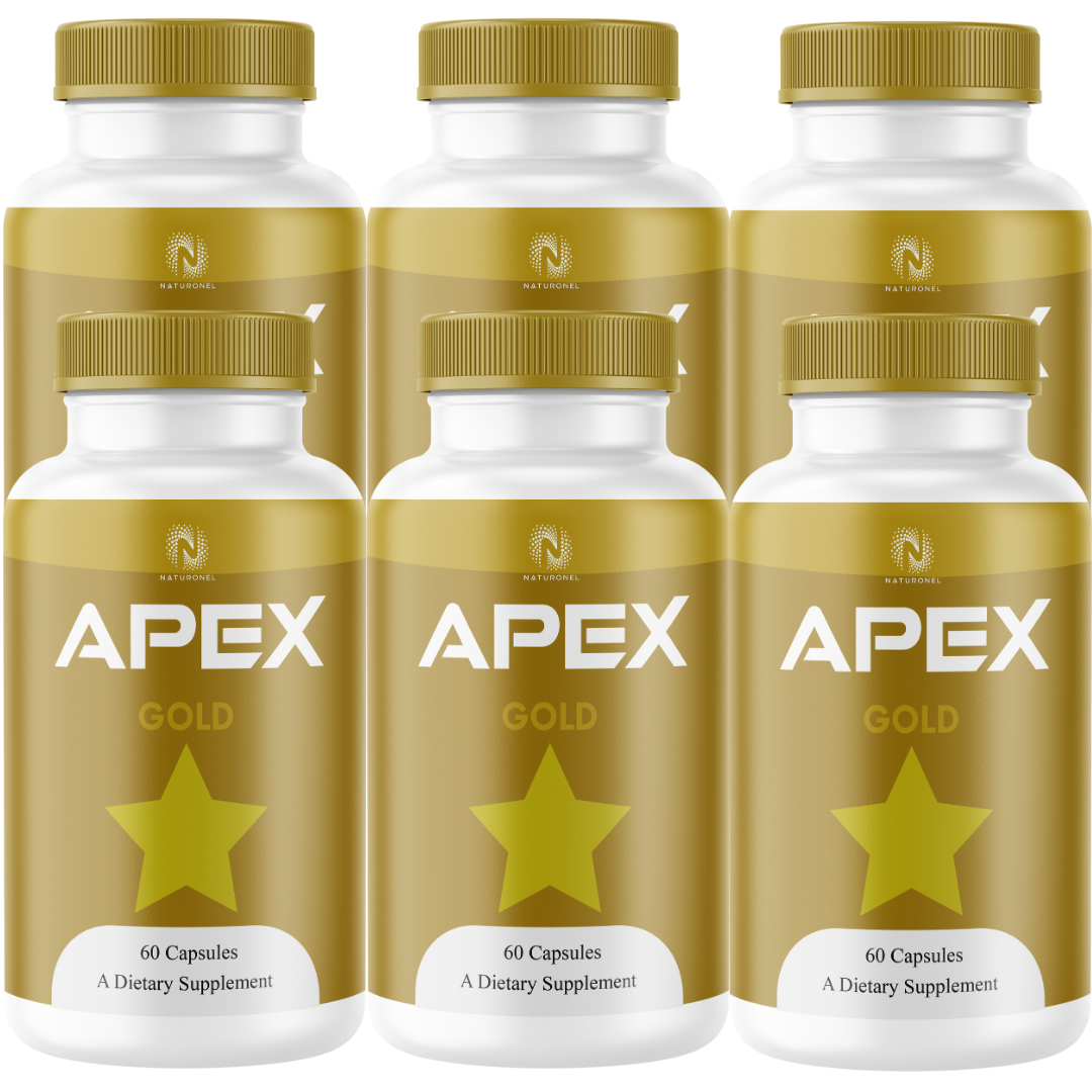 Apex Gold 11-in-1 Joint Support Supplement (6 Pack) – Turmeric, Glucosamine, Chondroitin, Boswellia, MSM, Ginger, Quercetin & Bromelain – Mobility & Flexibility Support