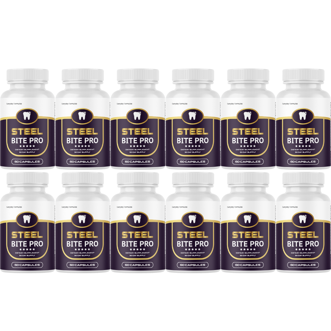 Steel Bite Pro - Dietary Supplement 60 Capsules