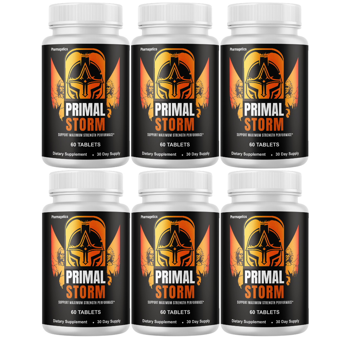 Primal Storm Advanced Male Support Supplement PrimalStorm 60 Tablets