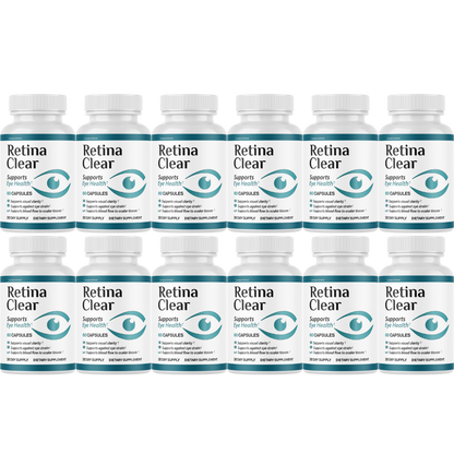 Retina Clear Capsules, RetinaClear Eye Health Support 60 Capsules
