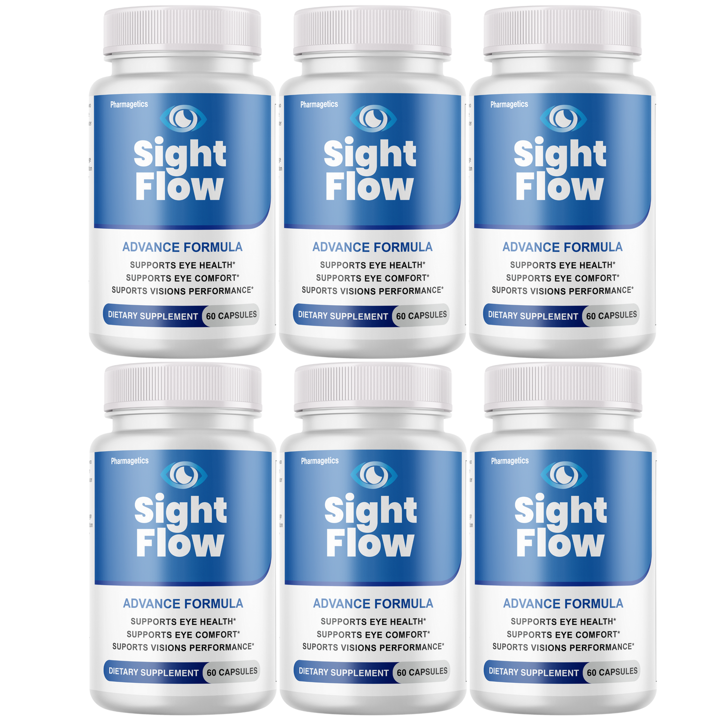 Sight Flow For Eye Health Formula, Eye Comfort Support 60 Capsules