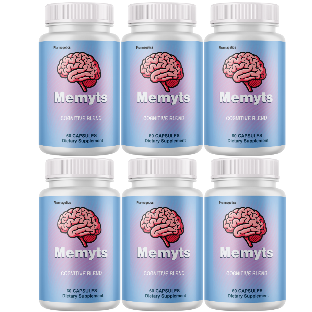 Memyts Healthy Brain Support Formula, Cognitive Supplement 60 Capsules