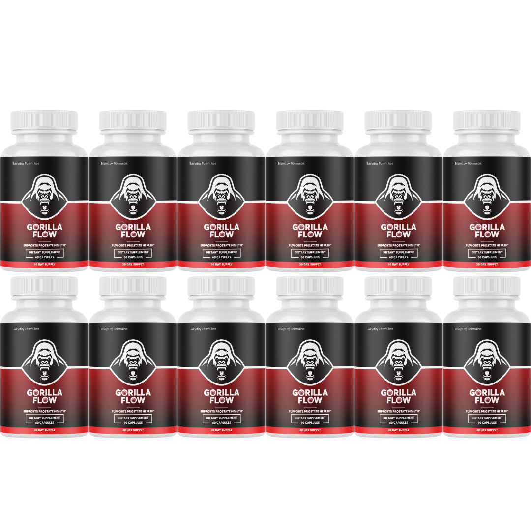 Gorilla Flow Prostate Health Support Supplement 60 Capsules
