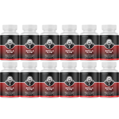 Gorilla Flow Prostate Health Support Supplement 60 Capsules