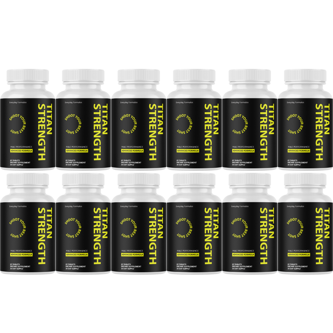Titan Strength Male Performance Supplement 60 Tablets
