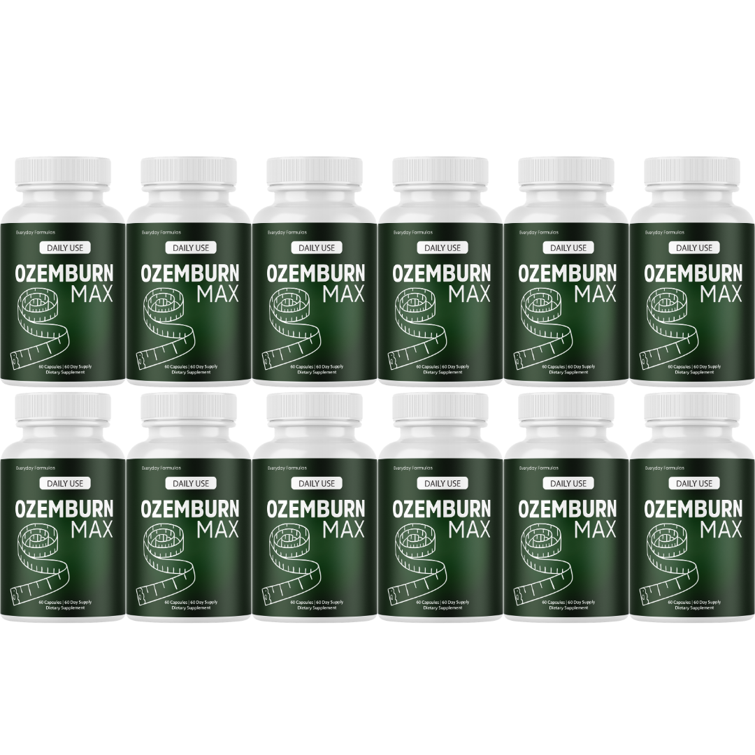 OzemBurn Max Weight Management Support, Fat Loss Formula 60 Capsules