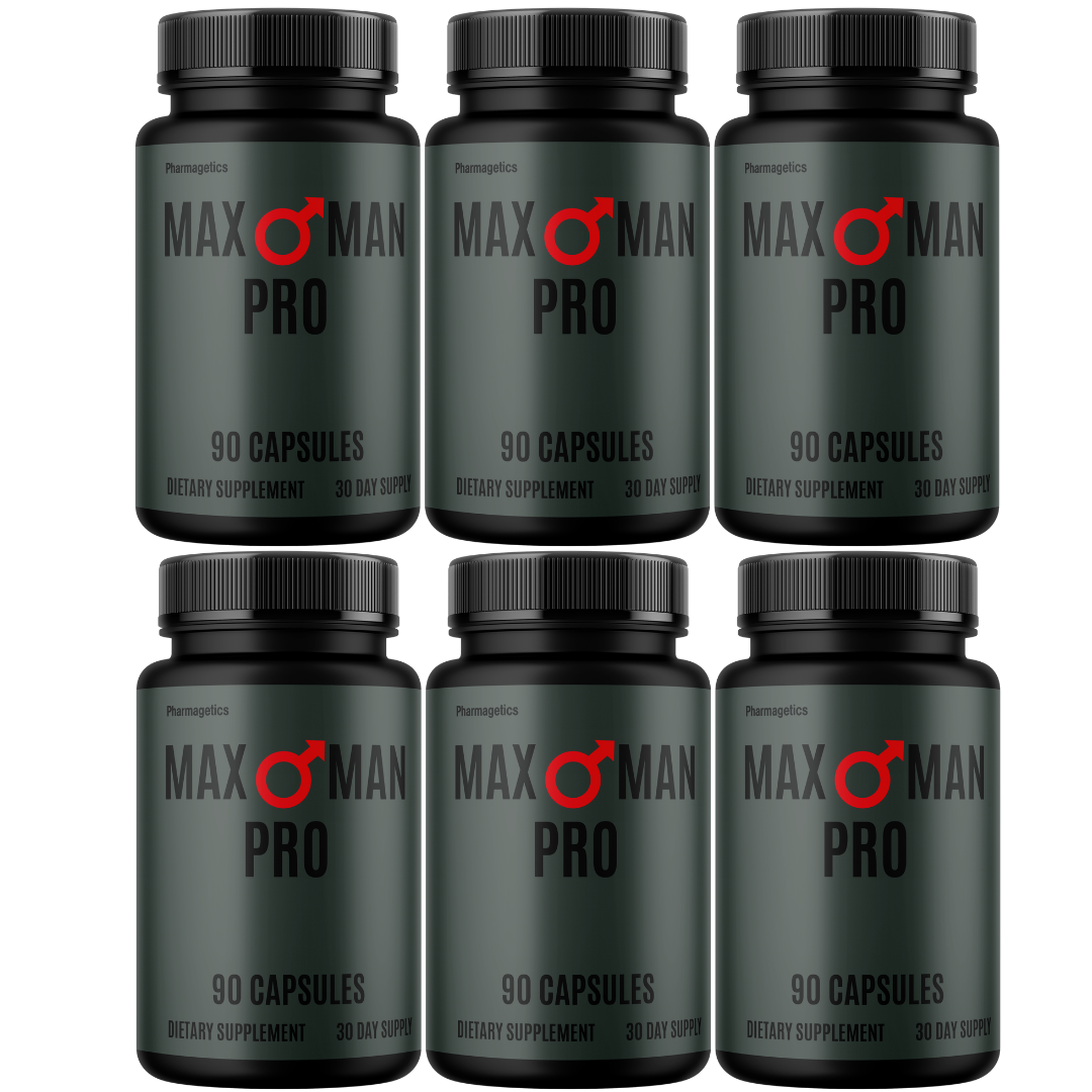 Max Man Pro Male Dietary Supplement, Male Health Support 90 Capsules