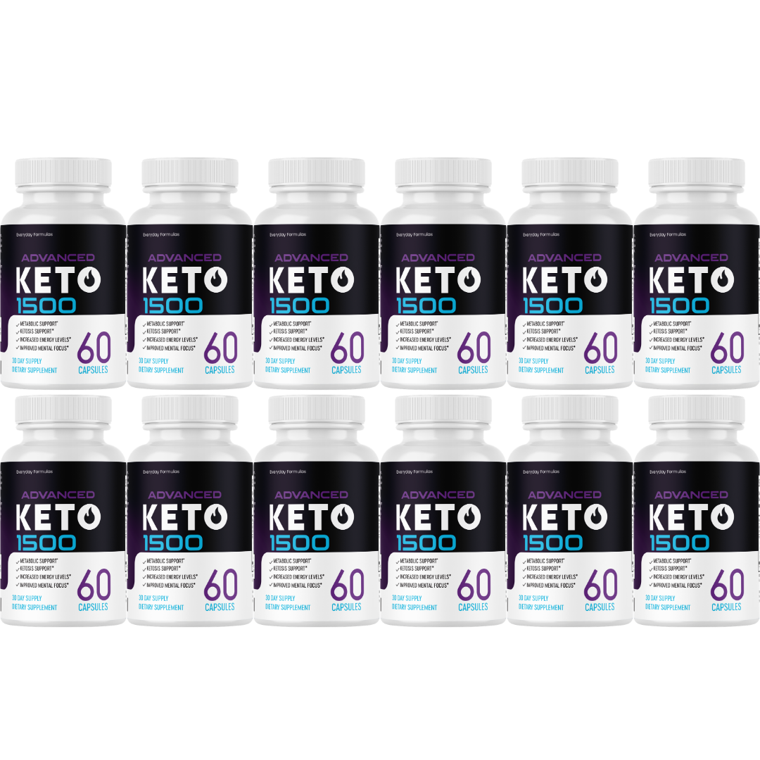 Advanced Keto 1500 Weight Loss Diet Pills 60 Capsules