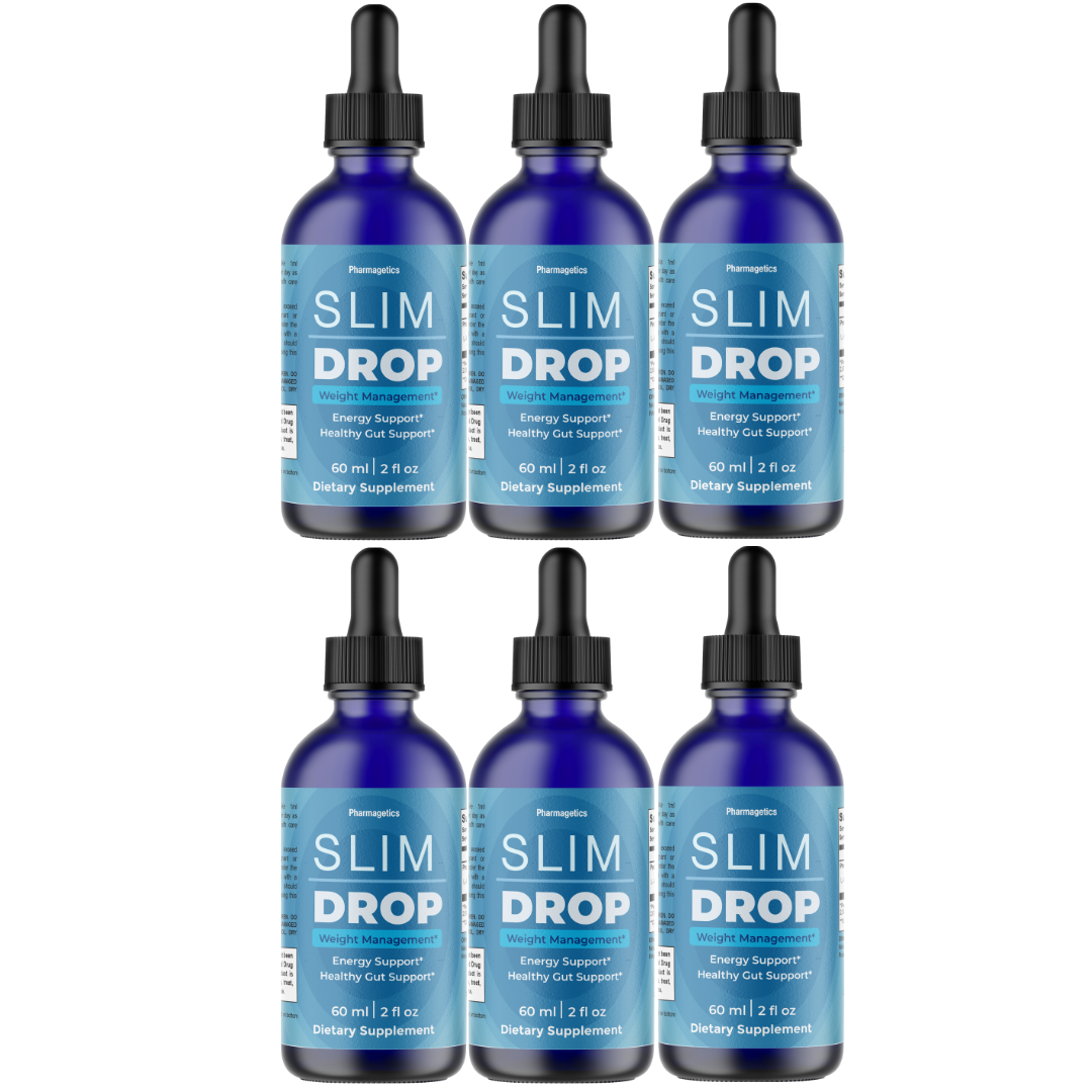 Slim Drop Energy & Gut Health Support, Weight Loss Supplement 60ML