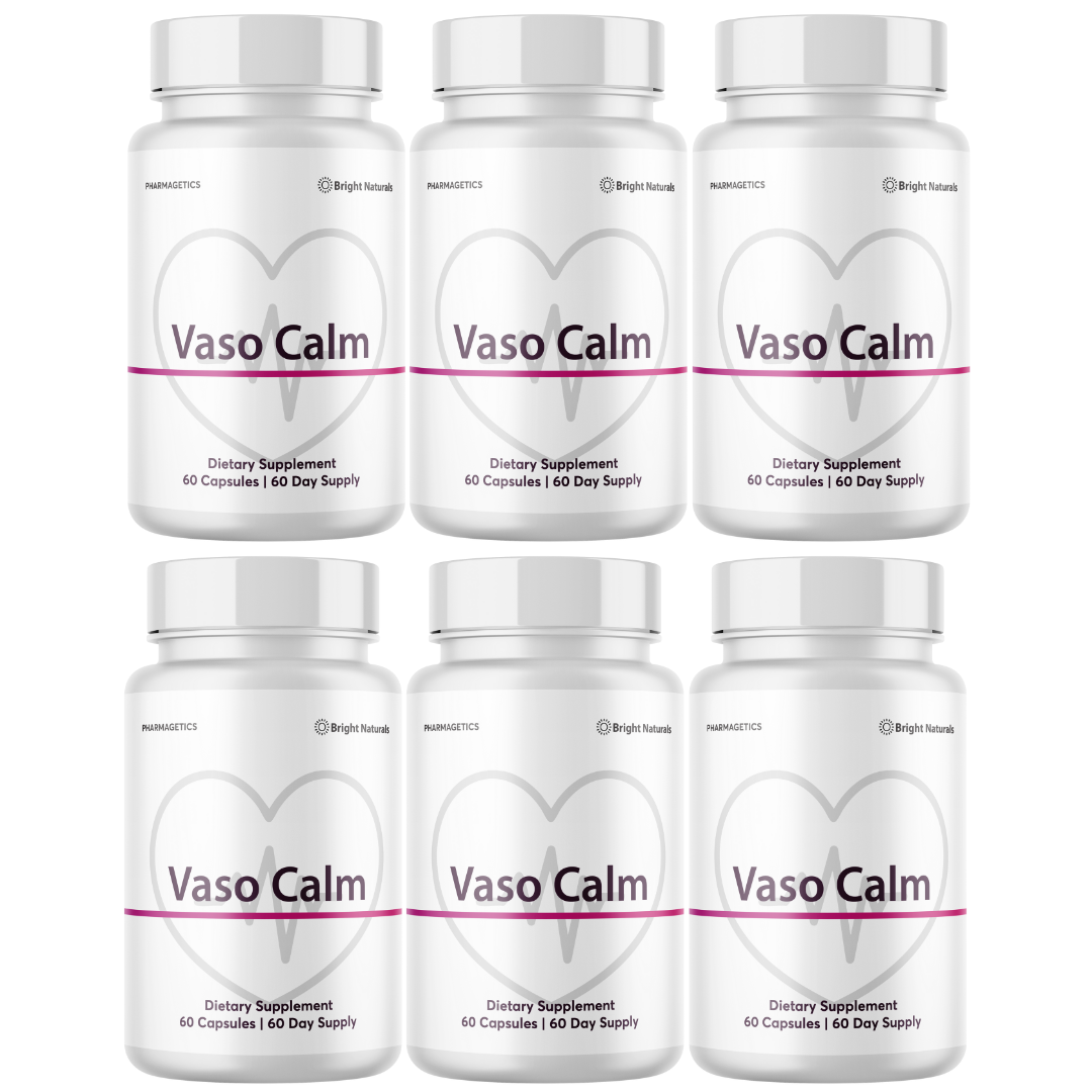 Vaso Calm  Healthy Blood Balance Supplement 60 Capsules